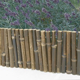 Bordure à planter en bambou - bois