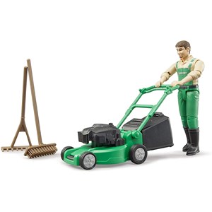 Bworld jardinier avec tondeuse à gazon e
