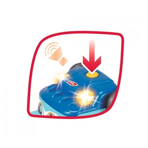 Abc teddi trucker 60cm avec son et lumiè