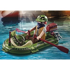 City action hydravion de police et bandi