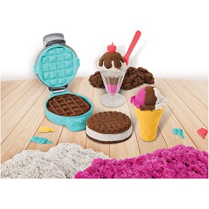 Kinetic sand set de crème glacée avec du