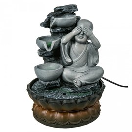 Fontaine a eau - bonze bouddhiste
