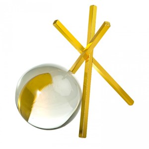 Boule de cristal sur support