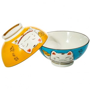 Service à riz - maneki neko