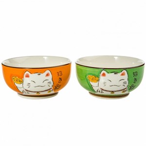 Service à riz - maneki neko