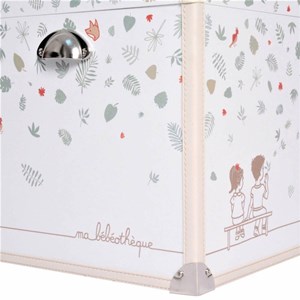 Coffre à trésors feuilles renards -vert