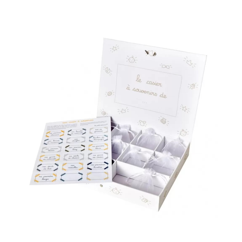 Coffret de naissance forêt renard - vert (Le Petit Pousse) - Image 3