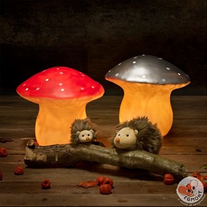 Lampe grand champignon rouge