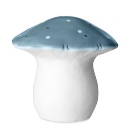 Lampe grand champignon bleu jeans