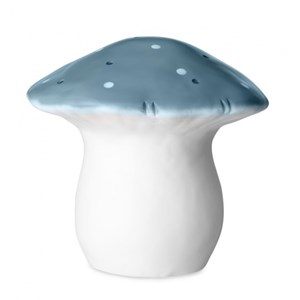 Lampe grand champignon bleu jeans
