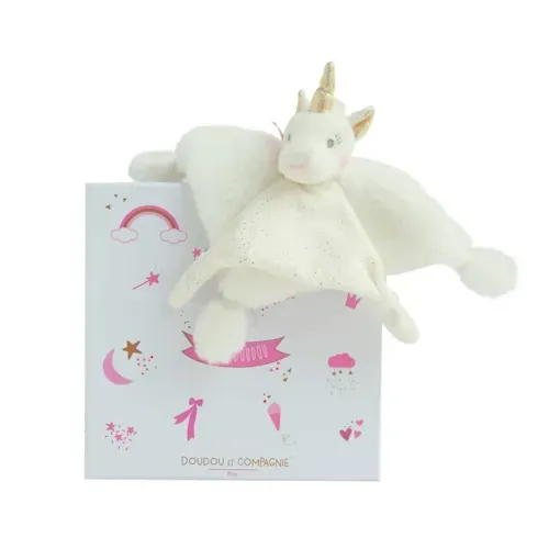 Mù - Doudou lucie la licorne or