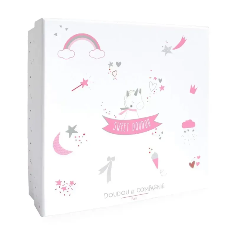 Doudou lucie la licorne or (Mù) - Image 3