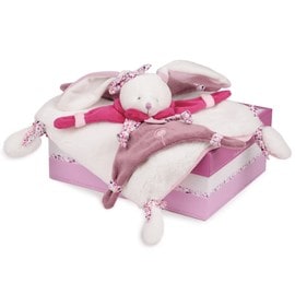 Doudou cerise le lapin