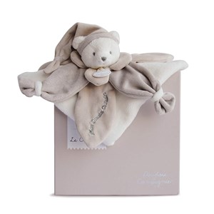 Doudou collector ours taupe