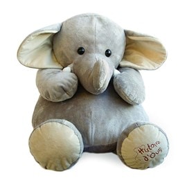 Peluche éléphant 60 cm