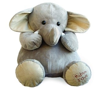 Peluche éléphant 60 cm