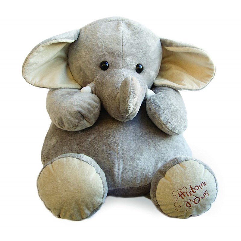 Peluche éléphant 60 cm