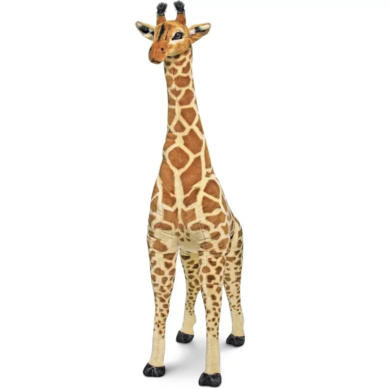 Peluche géante girafe (Melissa And Doug) - Couverture