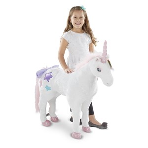 Peluche géante licorne