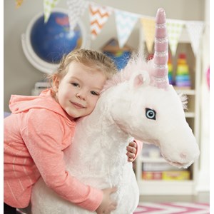 Peluche géante licorne