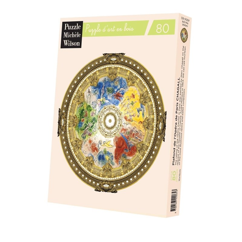 Puzzle Michèle Wilson - Plafond de l'opéra de paris de chagall