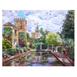 Le bassin de l'alcazar de rodriguez