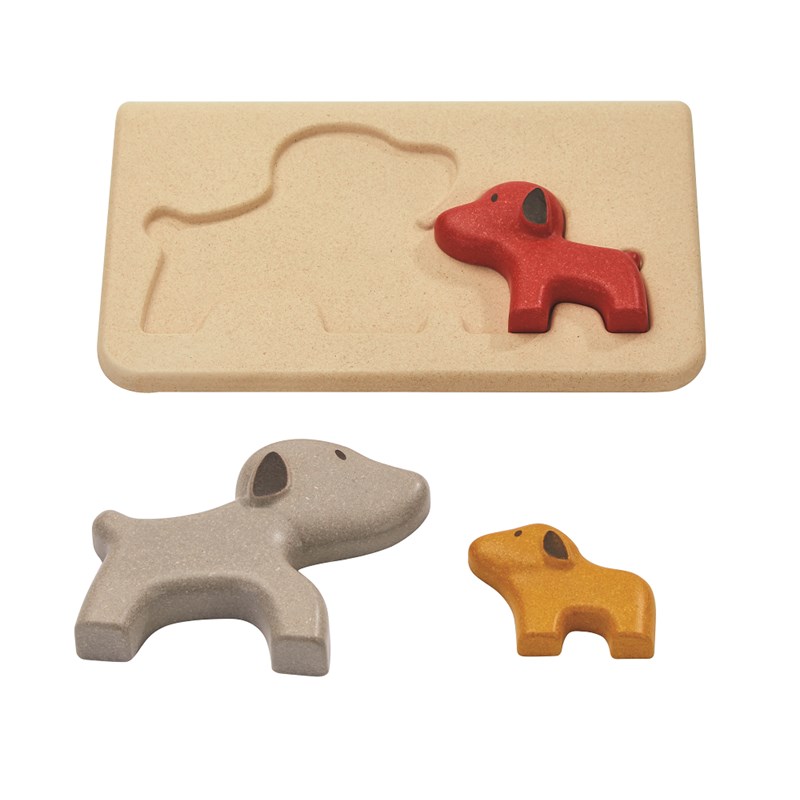 Mon premier puzzle - chien (Plan Toys) - Image 1