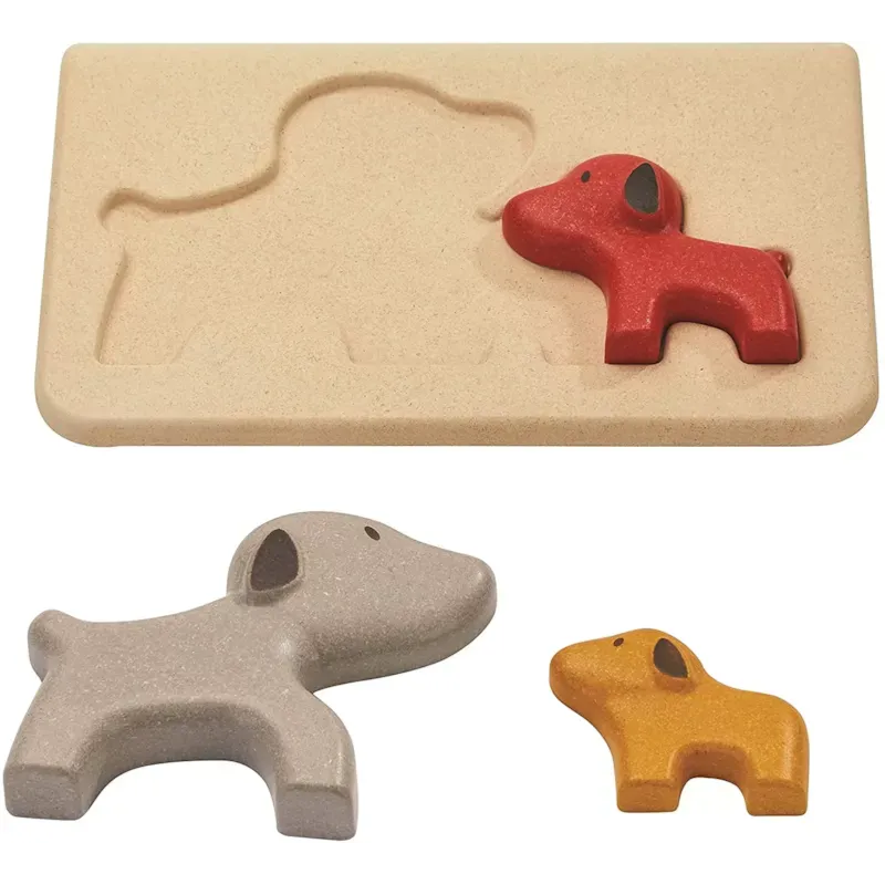 Mon premier puzzle - chien (Plan Toys) - Image 1