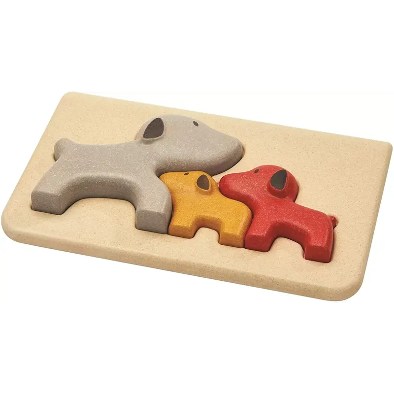 Mon premier puzzle - chien (Plan Toys) - Image 2