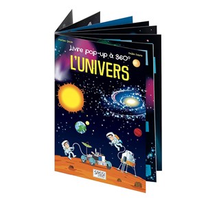 Livre pop-up à 360° - l'univers