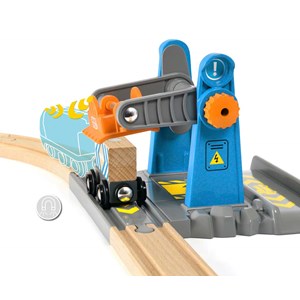 Grue chargement marchandises smart tech