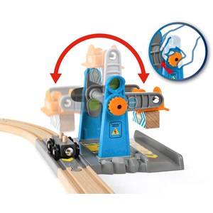 Grue chargement marchandises smart tech