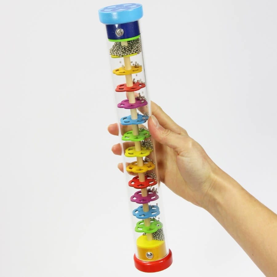 Instrument de musique jouet,20CM--Bâton De Pluie Montessori Pour
