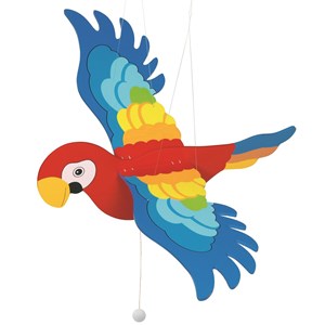 Mobile perroquet