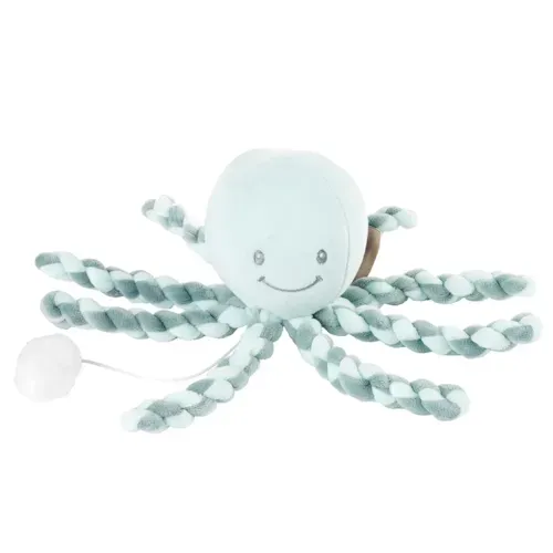 Nattou - Octopus poulpe musical vert de gris