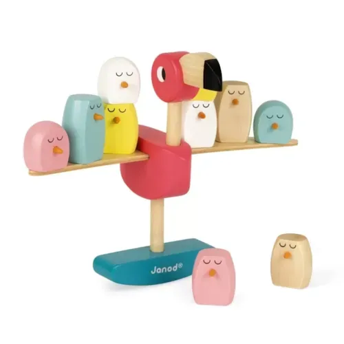 Janod - Jeu d'équilibre flamant rose