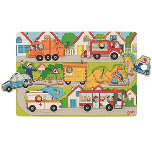 Puzzle dans la rue