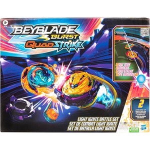 Beyblade burst quadstrike - set de comba