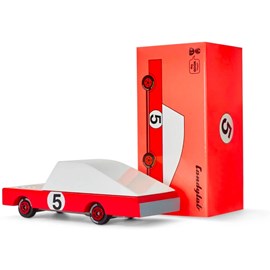 Voiture de course rouge