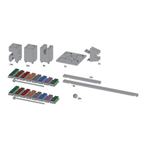 Circuit à billes musical orchestra