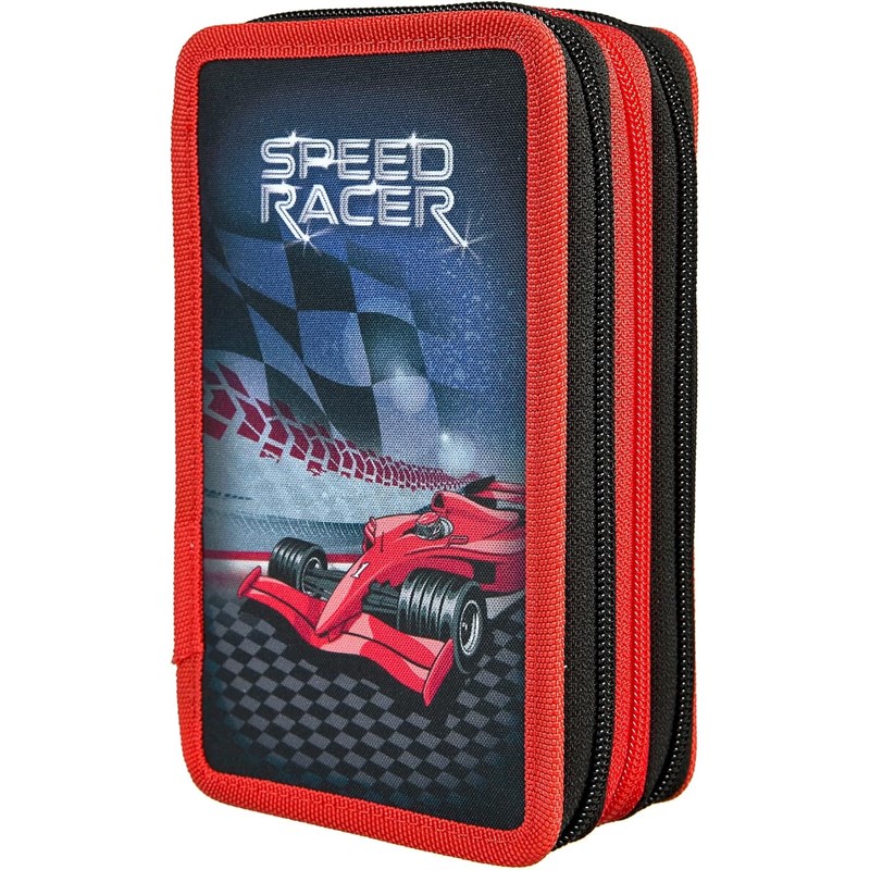 Scooli triple trousse à crayons speed ra