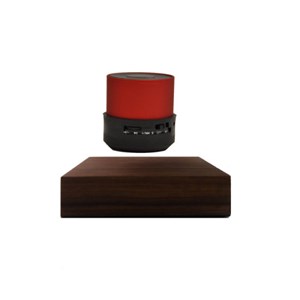 Mini-enceinte compacte sans fil rouge po