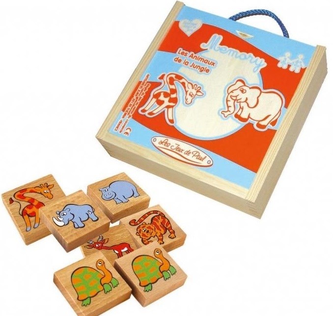 Mémory animaux jungle