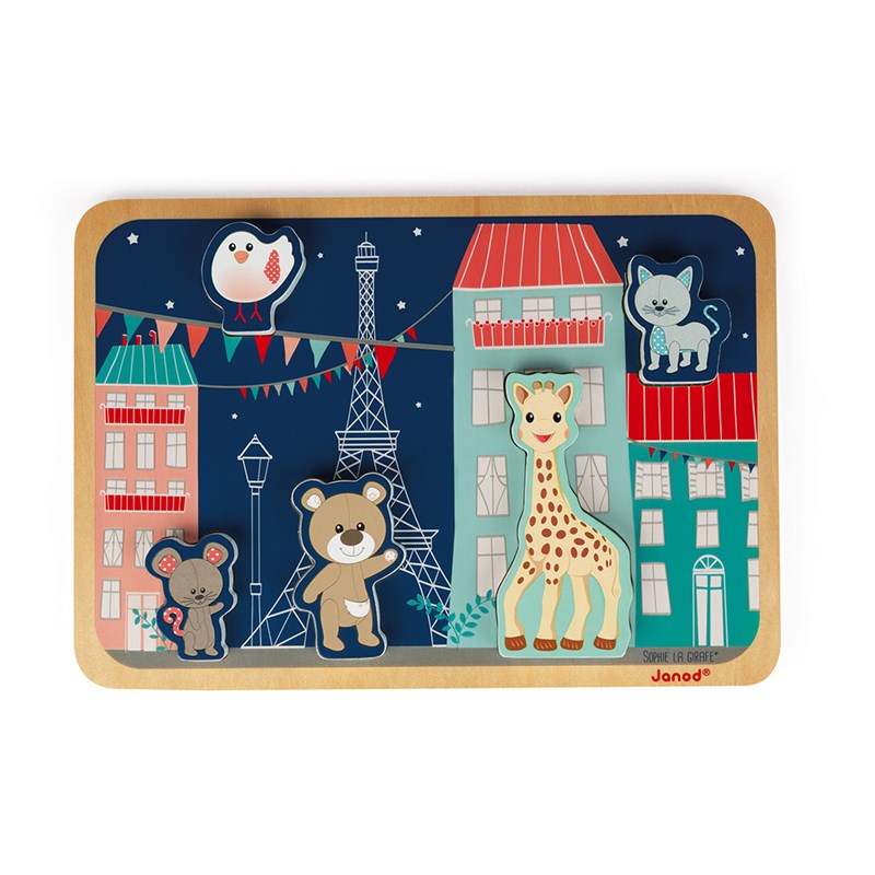 Janod - Chunky puzzle sophie la girafe