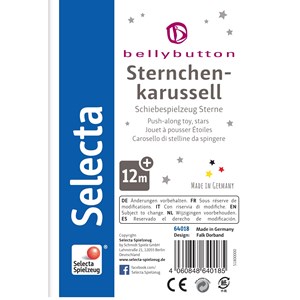 Carrousel étoilé à pousser