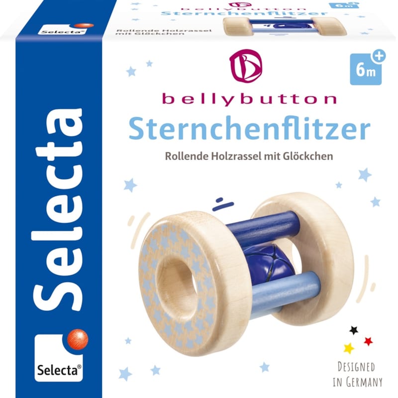 Hochet étoilé bleu (Selecta) - Image 1