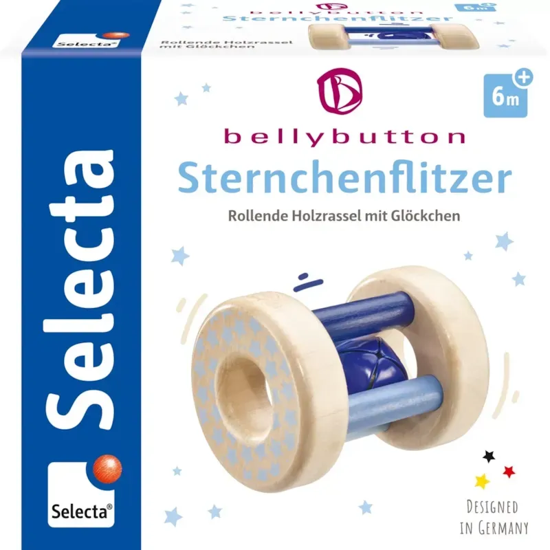 Hochet étoilé bleu (Selecta) - Image 1