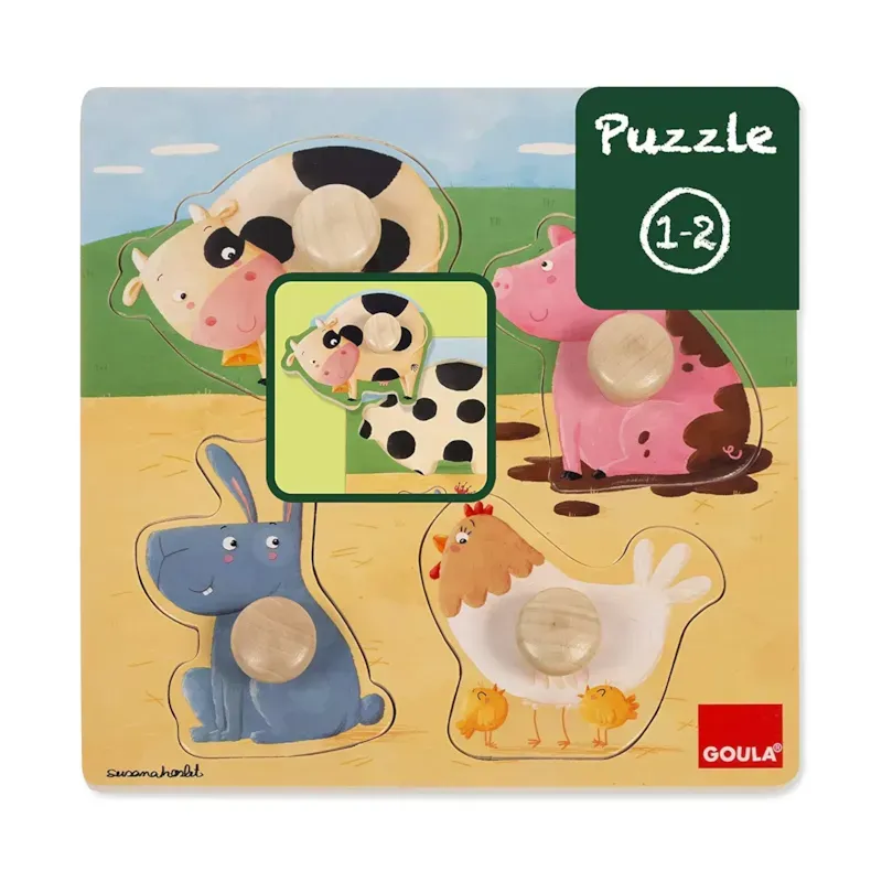 Encastrement animaux ferme (Goula) - Image 1