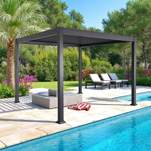 Pergola bioclimatique 3x3 m isis