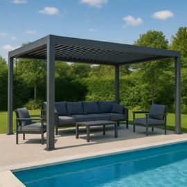 Pergola bioclimatique 3x4 m isis